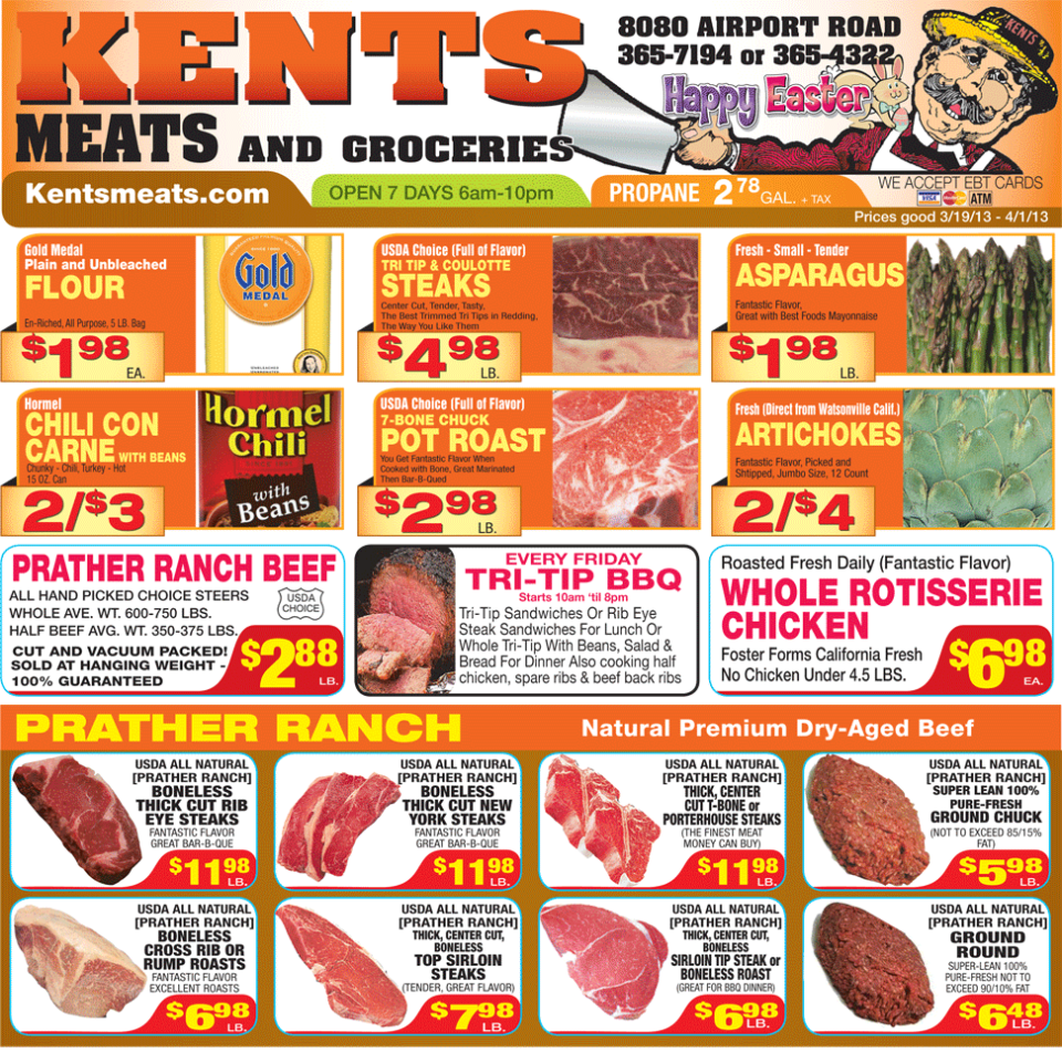 Kent's Meat & Groceries - Meat Deals